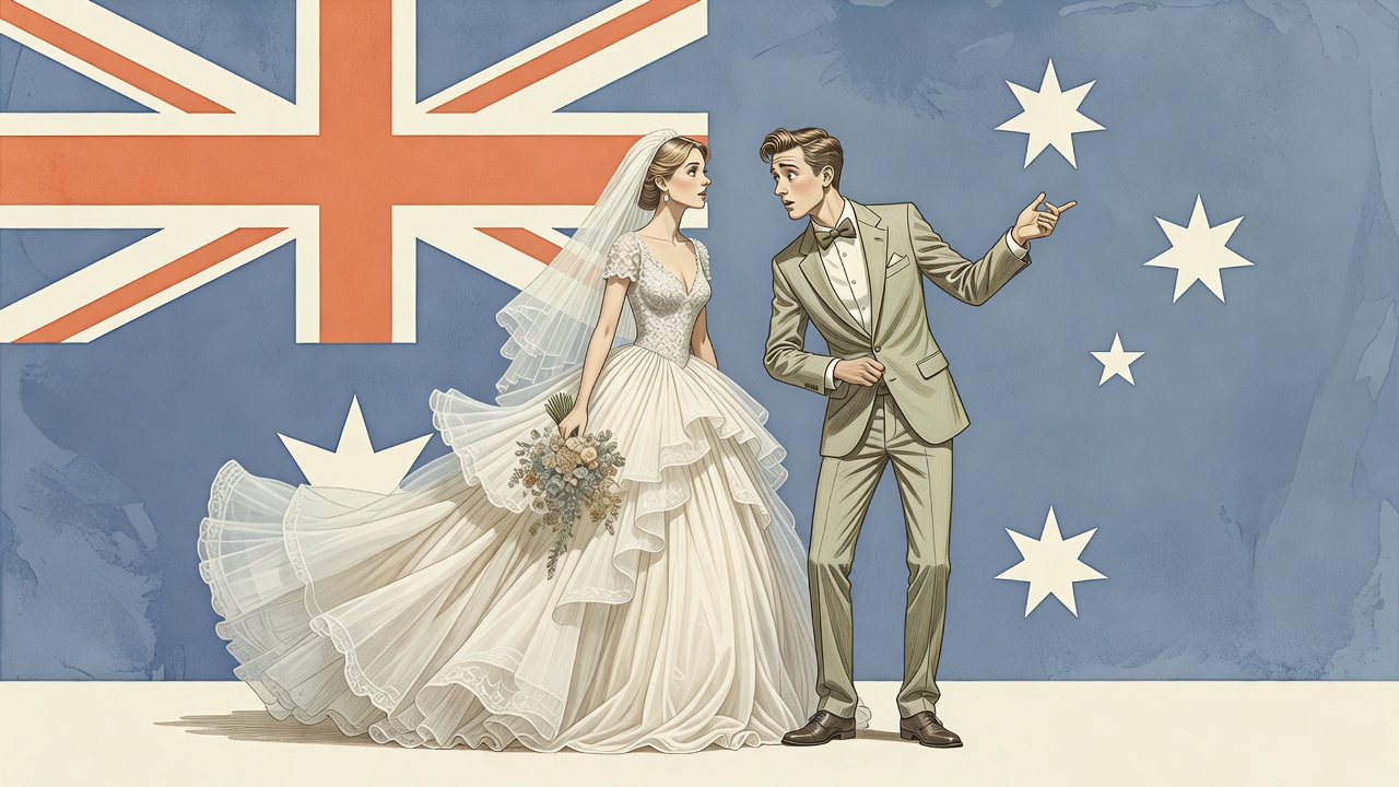 Ensitreffit alttarilla Australia kohautti – Mitä Couplesille kävi kuvausten jälkeen?