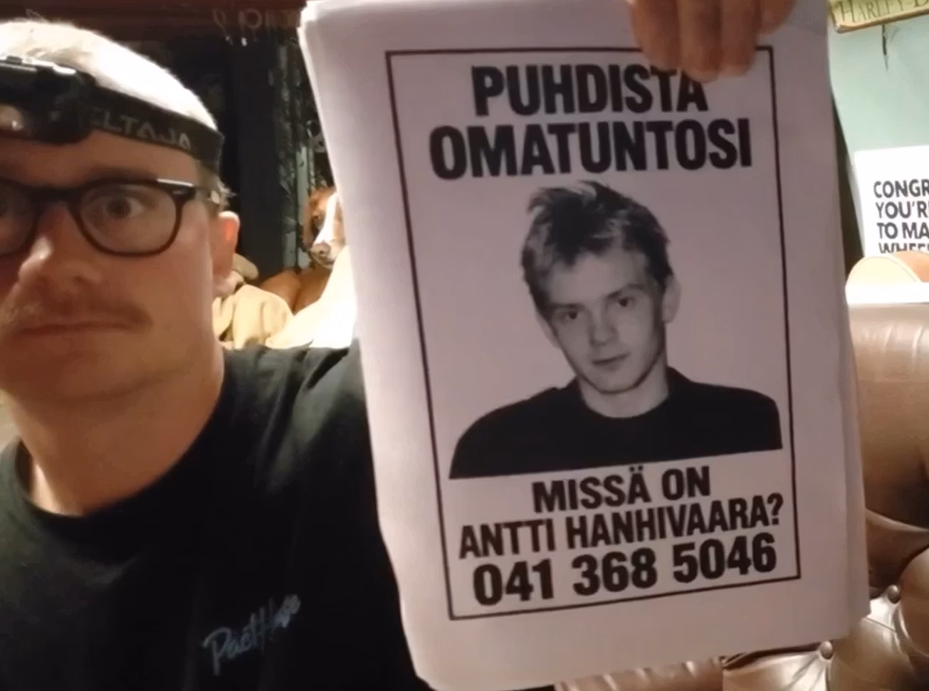 Kristian Heiskari Karigasniemellä: Haastattelu peruttu ja Eskolan live