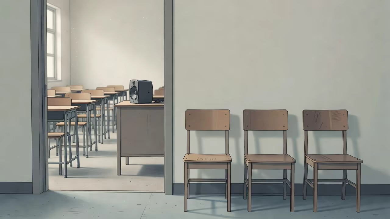 Koulu siirsi kolme oppilasta ulos luokasta aina, kun musiikki soi